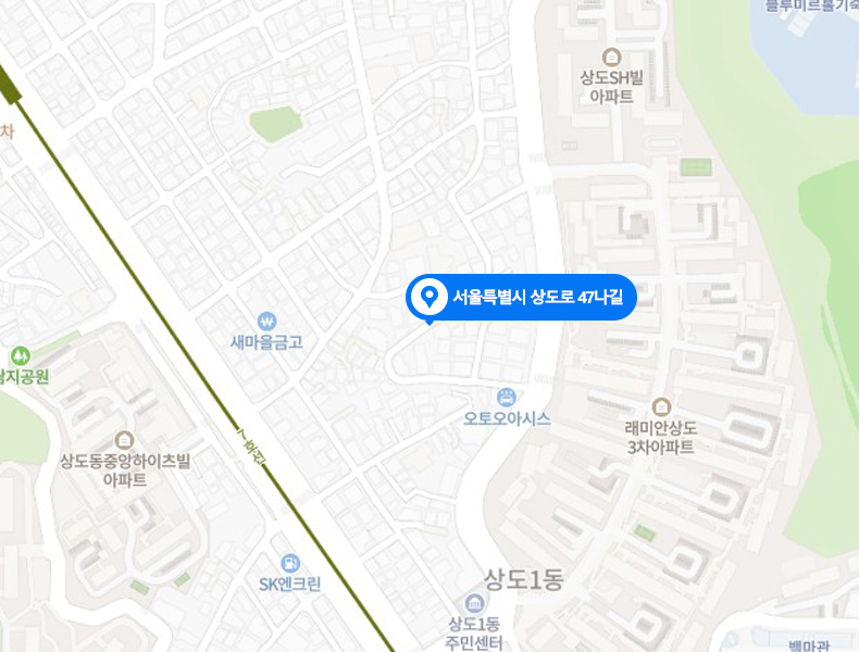 서울지점 지도
