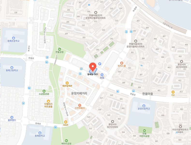 파주지점 지도
